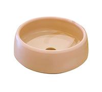 Bathroom Countertop Vanity Sink Bathroom Vessel Sink Above Counter Round Pink Countertop for Cabinet Lavatory Vanity 13.7''x5.5'' Bathroom Vanity Vessel Sink