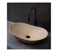 Bathroom Countertop Vessel Sink Retro Bathroom Art Personality Creative Above Counter Basin Home Outdoor Single Wash Balcony Hotel Bathroom Sinks