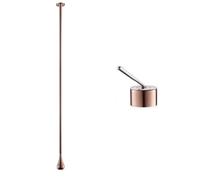 Bathroom Creative Ceiling Water Drop Faucet All Copper Cold and Hot Washbasin Faucet Washbasin Wall Faucet,Brushed D 01(Rose D 01)