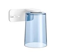 Bathroom Cup - Self-Adhesive Magnetic Toothbrush Holder - Mouthwash Cup Inverted Holder Frame - for Bathroom Shower Toilet Home Apartment Dorm Office Hotel Travel Camping