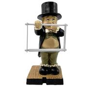 Bathroom Decor, Toilet Butler Funny Toilet Paper Holder Resin Figures, 11x4x5" Boy Holding Nose, Modern Sculptures for Shelf, Table, Desk, Style 2