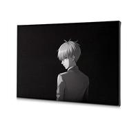 Bathroom Decorations A Young Man In A Suit Stands Against A Dark Background. Canvas Decorative Picture Easter Decor Bedroom Decor(40x60cm)