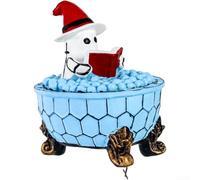 Bathroom Decorative ForSpirit Bubble Bath Lamp Resin Material with Festive Lighting for Halloween and Christmas Seasonal Use (Blue Model)