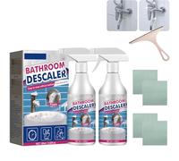 Bathroom Descaler, Bathroom Descaler Schaum, Stubborn Stains Cleaner, Jue Fish Bath-room Des-caler, Multipurpose Bath0-room Des-caler Foam Für Badezimmer, Glas, Waschbecken, Wanne (2 Stück)