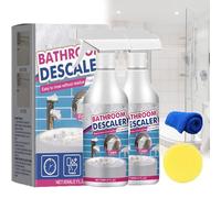 Bathroom Descaler Foam Spray, Bathroom Descaler, Limescale Remover Spray, Powerful Stubborn Stains Cleaners, Multi-purpose Foam Cleaner SPRAY, For Bathtub Toilet BATHROOM Shower (2)