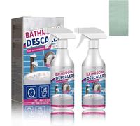 Bathroom Descaler Foam Spray, Method Cleaning Products, Bathroom Cleaner, Limescale Remover Spray, Toilet Cleaning Foam, Multipurpose Cleaner for Toilet/Glass/Sink Tub/Faucets/Mirrors (2)