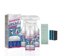 Bathroom Descaler Foam Spray, Method Cleaning Products, Limescale Remover Spray, Bathtub Cleaner, Toilet Cleaning Foam for Bathtub, Toilet, Glass, Faucet, Safe Ingredients, Easy to Use (3)