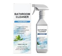 Bathroom descaling foam spray, powerful shower room descaling agent, suitable for tiles, glass, stainless steel, steel, sinks, etc.