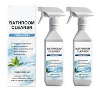 Bathroom descaling foam spray, powerful shower room descaling agent, suitable for tiles, glass, stainless steel, steel, sinks, etc.