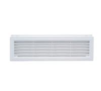 120 x 440 mm Plastic Ventilation Grille for Interior Doors White