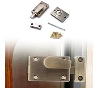 Bathroom Door Lock Indicator, Toilet Privacy Vacant/Engaged Lock, Zinc Alloy Reversible Latch Indicating Locks For Public Restroom