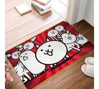 Bathroom door mat Battle Cats Non-slip Doormat Team Living Room Bedroom Mat Prayer Carpet Indoor Pattern Decor