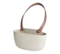 Bathroom Drain Basket and Sponge Rack TPR Material Holder for Cleaning Supplies, Keeps Your Kitchen Organized (Single Coffee)