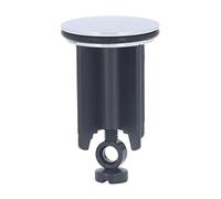 Bathroom Drain Stopper Wash Basin Faucet Drain Cover Plug European Style Black 40mm