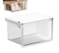 Bathroom Drawer Organizer - Clear Large Capacity Waterproof Box | Mirror Cabinet Organizer Box for Toothpaste Cosmetics Skin Toner Hair Women