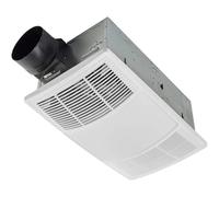 Bathroom Exhaust Fan, Heater, and LED Light Combination, 80 CFM