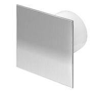 plumbing4home 4 inch 100 mm wall ventilation fan, air extractor with stainless steel plate, standard design