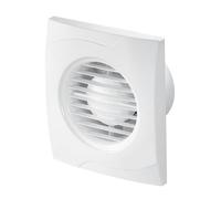 Bathroom Extractor Fan 100mm / 4" Wall White Ventilator Kitchen Shower WV100