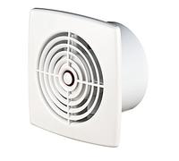 Bathroom Extractor Fan 100mm / 4" with Humidity Sensor Timer (Delay) & Ball Bearing Toilet WC Ventilator Humidistat WR100H