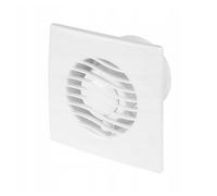 Silent Bathroom Extractor Fan 100mm / 4" Timer Humidity Sensor Low Noise