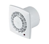 100mm Bathroom Extractor Fan with Timer / Delay / White Modern Ventilator