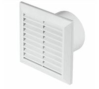 Bathroom Extractor Fan 100mm with Timer Modern Air Vent Grille Ventilator WC100T