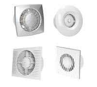 Bathroom Extractor Fans Timer Humidity Sensor Motion Detector Kitchen Ventilator