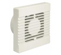 Bathroom Extractor Fan with Timer 4" 100mm WC Toilet White - Intervent NVF100T