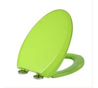 Bathroom Family,Quick Release Easy to Clean Loo Seat,Ergonomic Design Toilet Lid with Adjustable Hinges