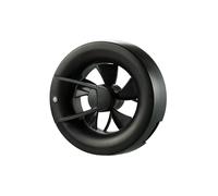 Bathroom fan extractor ND 100mm Black Arc Smart Fan App control 5 Speeds Quiet