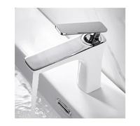 Bathroom Faucet Basin Faucets Hot and Cold Water Basin Mixer Tap White Gold Finish Brass Toilet Sink Water Crane Chrome,Kitchen Sink Faucet