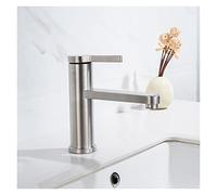 Bathroom Faucet Black Bathroom Basin Faucet Cold and Hot Water Mixer Sink Tap Single Handle Deck Mounted Black and GoldTap(Light Green)