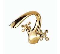 Bathroom Faucet Double Handle SXSLTSA Antique Brass Kitchen faucets Compatible with 1 Hole Vanity
