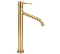 Bathroom Faucet Rea Js-B253-1Bg Level High Brush Gold, Brass