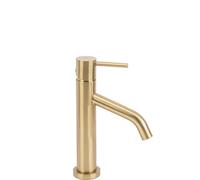 Bathroom Faucet Rea Js-B253Bg Level Low Brush Gold, Brass