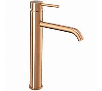 Bathroom Faucet Rea Lugano High Rose Gold, Brass
