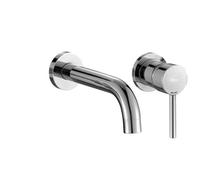 Bathroom Faucet Rea Lungo Chrome, Brass