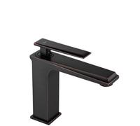 Bathroom Faucet Rea My1709-2Dbr Romano Low Black, Brass