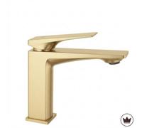 Bathroom Faucet Rea Prime Brush Gold Low Premium