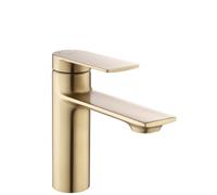 Bathroom Faucet Rea Storm Gold Brush Low