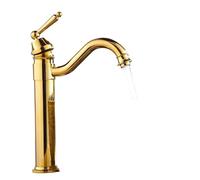 Bathroom Faucet - Single Handle Mixer Tap - Brass Basin Mixer for Sink - Water Tap for Stylish Bathroom
