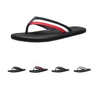 Bathroom Flip Flops Men Slippers Mens Beach Flip Flops Indoor House Sliders Outdoor Vacation Sliders Lightweight Pool Slider With Soft Sole Fashion Stripe Slippers Summer Swim Slipper