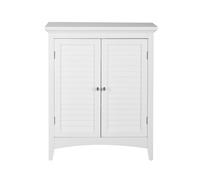 Bathroom Floor Cabinet Freestanding Wooden Storage Unit White Teamson Home