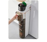Bathroom Floor Cabinet Organizer, Waterproof Storage for Toilet Paper and Essentials, Space-Saving Solution for Narrow Spaces
