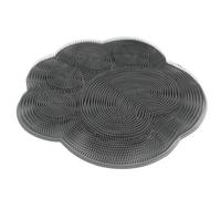 Bathroom Foot Wash Mat - Soft Silicone Body Scrubber with Anti-Skid Base | Modernized Usage Efficient Cleaning for Upper Body, Relaxing Massage Pad, Skin-Friendly Scrub Tool Elderly and Adults