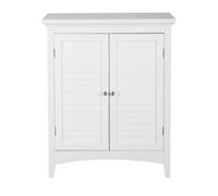 Bathroom Free Standing Cabinet Unit White ELG-585 by Teamson Home