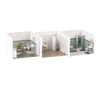 Faller FA180355 Bathroom Furnishings Model Kit, Various