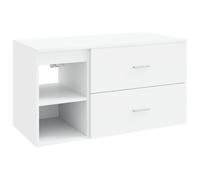 Bathroom Furniture Set with Drawer 2 pcs Engineered Wood Modern Vanity vidaXL