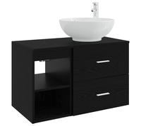 Bathroom Furniture Set with Drawer 2 pcs Engineered Wood Sets Storage vidaXL