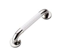Bathroom Grab Bar Rails,Bathroom Safety Handicap Bar, Shower Bar,Bathroom Polished Chrome Support Handrail Elderly Disabled Antislip Nylon Handle Tow